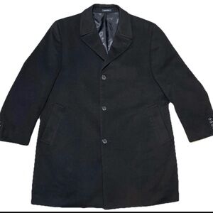 Ralph Lauren Men's Cashmere Wool Blend Overcoat Size Large